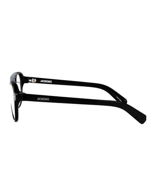 Jacquemus Black Optical Acetate Glasses