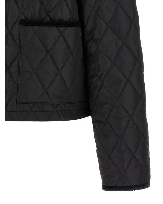Burberry Black 'Oldham' Jacket