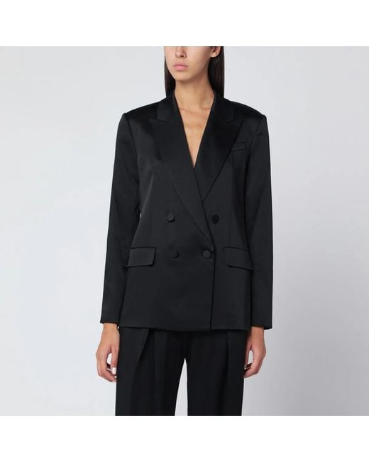 Jonathan Simkhai Black Double-Breasted Jacket