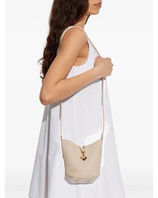 Lanvin Natural Bucket Bag With Strap
