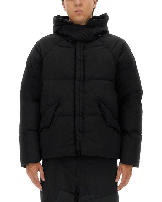 C P Company Black Artic Down Jacket for men