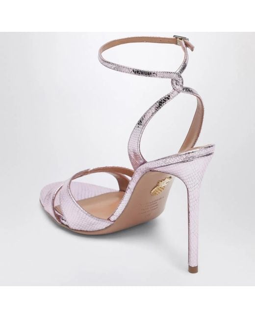 Aquazzura Pink You And I Sandals