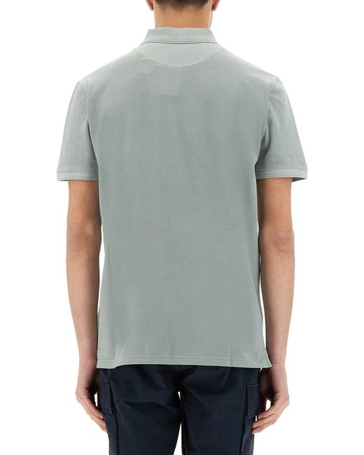 Woolrich Gray Mackinack Polo Shirt for men