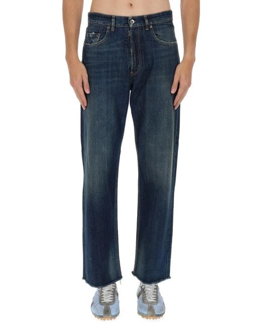 Maison Margiela Black Cotton Jeans for men
