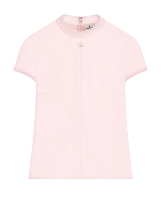 Courreges Pink Top "Heritage"