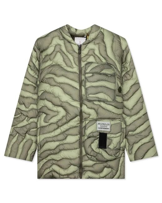Moncler Genius Green Peano Jacket X Salehe Bembury for men