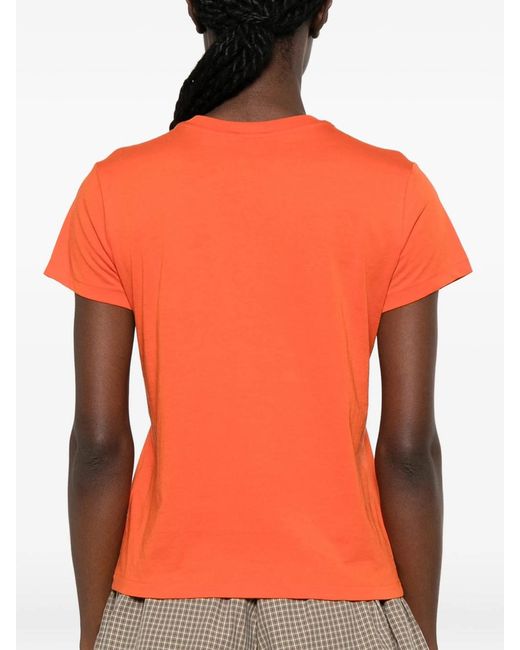 Polo Ralph Lauren Orange Classic Fit Cotton Jersey T-Shirt