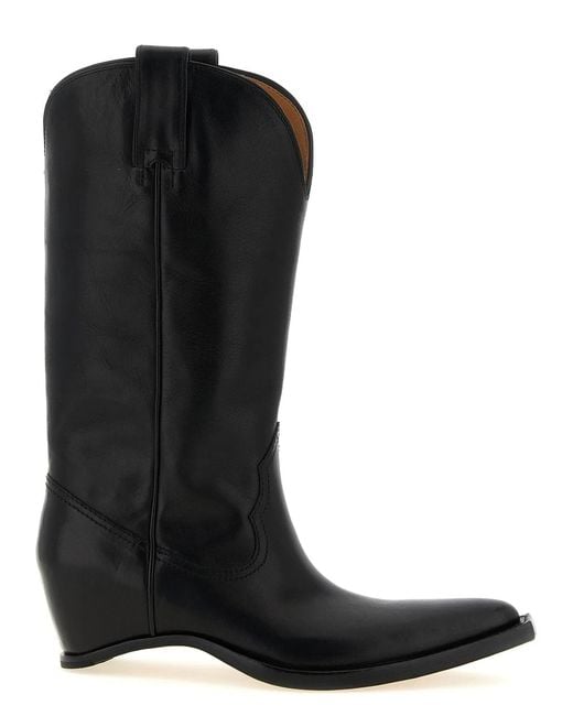 Maison Margiela Black 'Heel-Less' Boots