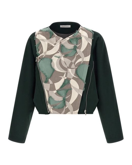 Kiko Kostadinov Green 'Csomor' Blouson for men