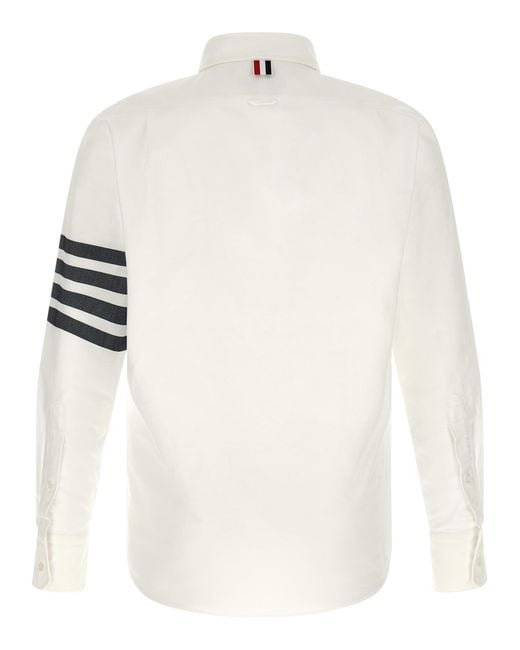 Thom Browne White '4Bar' Shirt for men