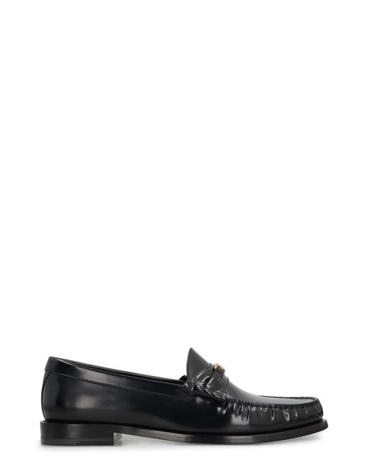 Céline Black Triomphe Loafers for men