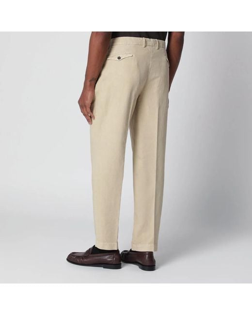 Santaniello Natural Écru Trousers for men