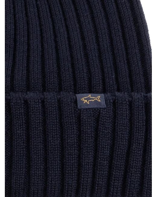 Paul & Shark Blue Hat for men