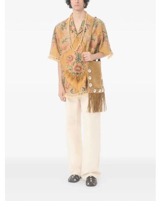 Valentino Garavani Natural Cotton Jeans for men