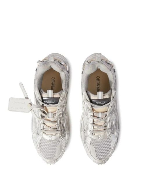 Off-White c/o Virgil Abloh Gray Be Right Back Sneakers for men