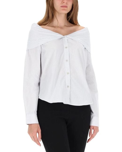 Our Legacy White "Kaonashi" Shirt