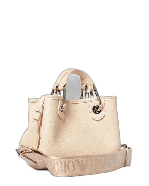 Emporio Armani Natural Myea Xsmall Shopping Bag