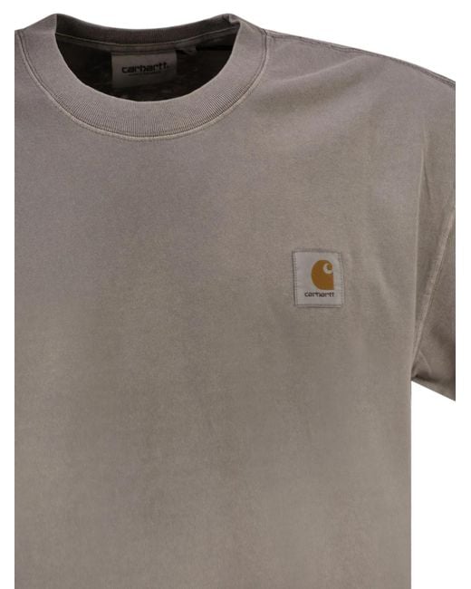 Carhartt Gray T-Shirt With Square Label