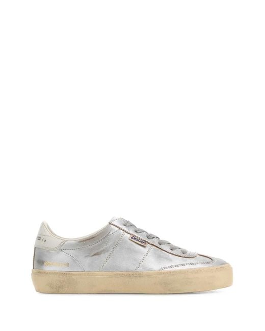 Golden Goose Deluxe Brand White Soul-Star Laminated Upper