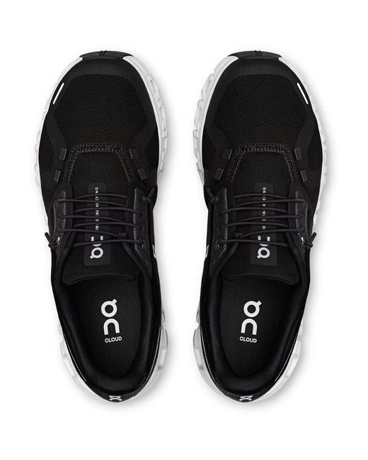 On Shoes Black Cloud Sneakers