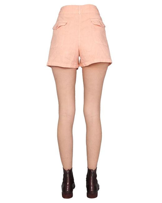 Aspesi Multicolor Wide Leg Shorts