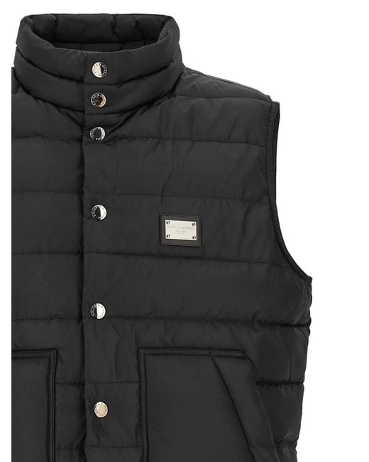 Dolce & Gabbana Black Dolce & Gabbana 'Essential' Vest for men