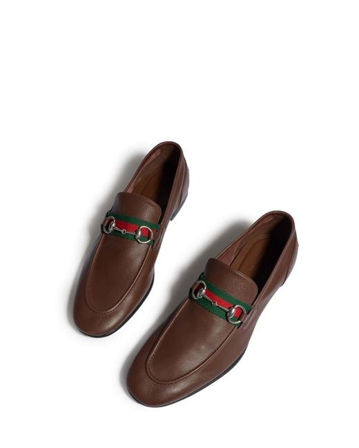 Gucci Brown Como Loafers for men