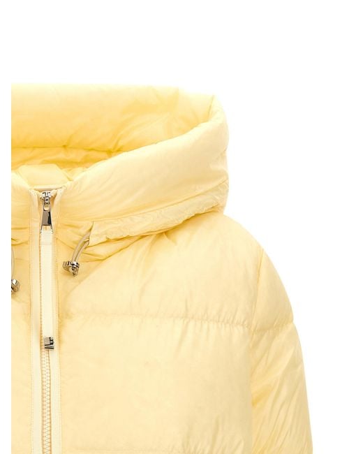 Moncler Yellow 'Serittes' Down Jacket