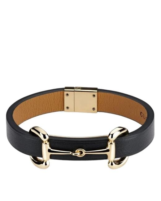 Gucci Brown Leather Bracelet