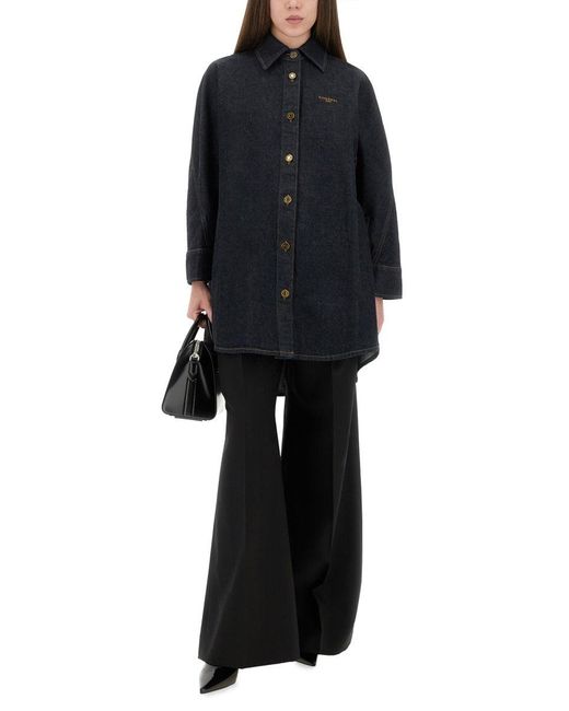 Givenchy Black Denim Shirt