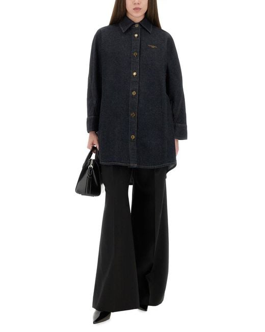 Givenchy Black Denim Shirt