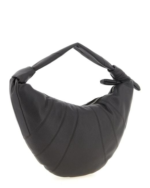 Lemaire Gray 'Fortune Croissant' Shoulder Bag