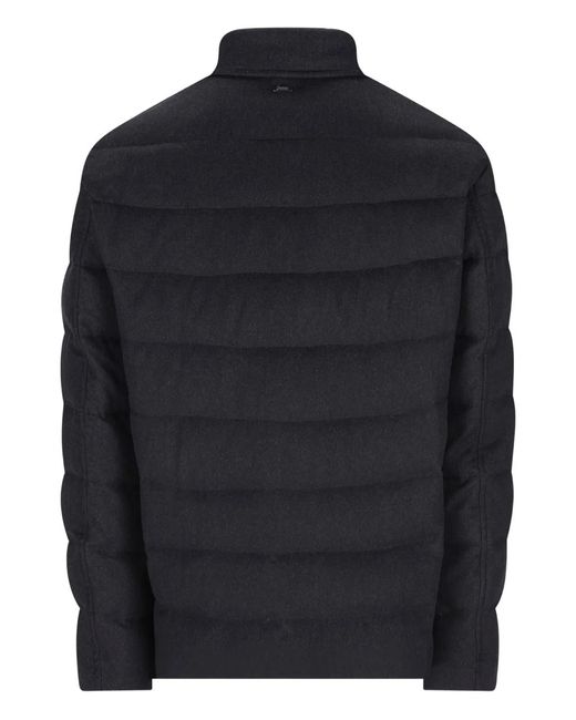 Herno Blue Down Jacket for men