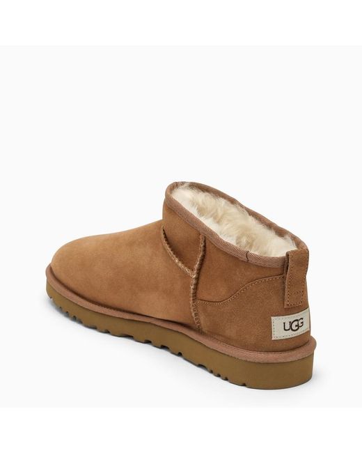 Ugg Brown Classic Ultra Mini Chestnut Boot for men