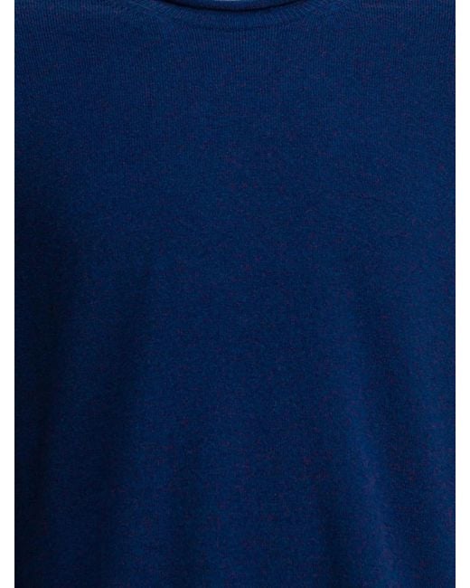Comme des Garçons Blue Shirt Wool Knitwear for men