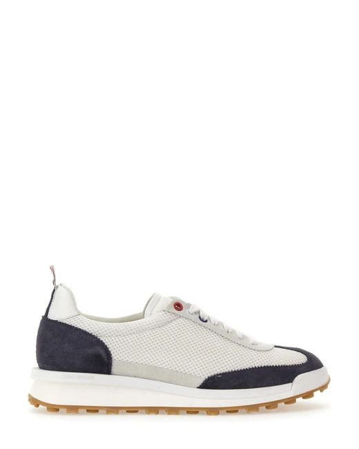 Thom Browne White Sneaker Tech Runner for men