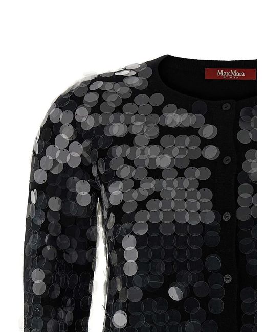 Max Mara Black 'Necton' Cardigan