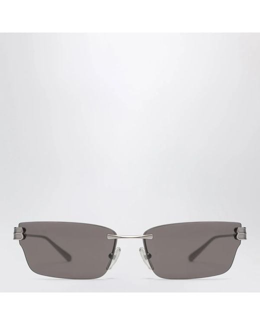 Balenciaga Gray Gossip Rectangular/ Sunglasses