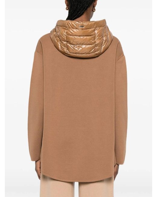 Herno Natural Padded Hooded Jacket