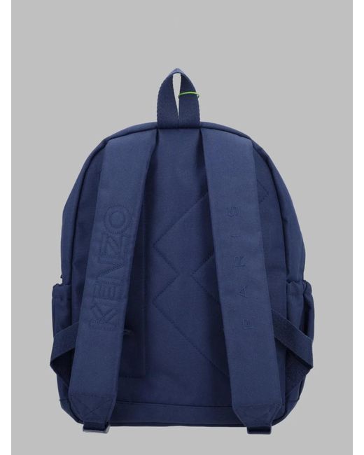 KENZO Blue Boys' Polyester Backpack