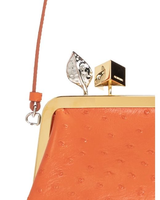 Jacquemus Orange Mini Handbag