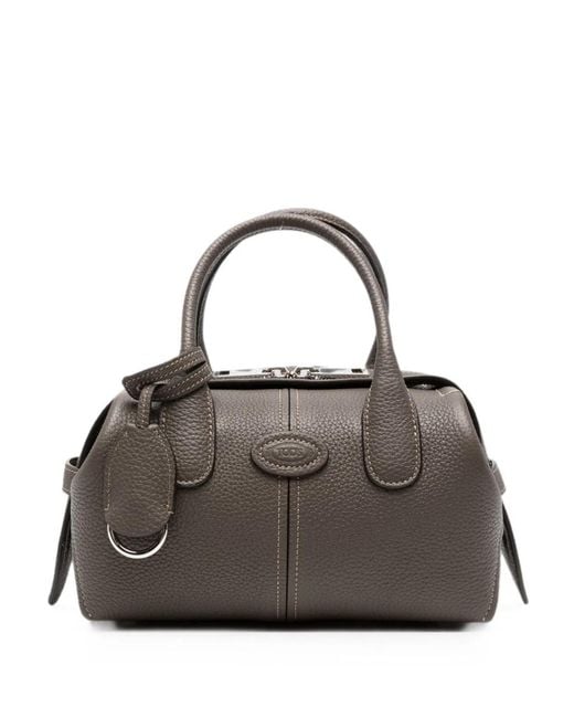 Tod's Gray Di Bag Mini Leather Handbag