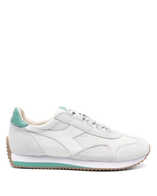 Diadora White Equipe Canvas Sw Evo Sneakers
