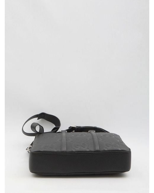 Gucci Black Leather Briefcase for men