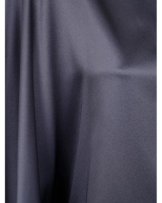 Lanvin Blue Caftan Top