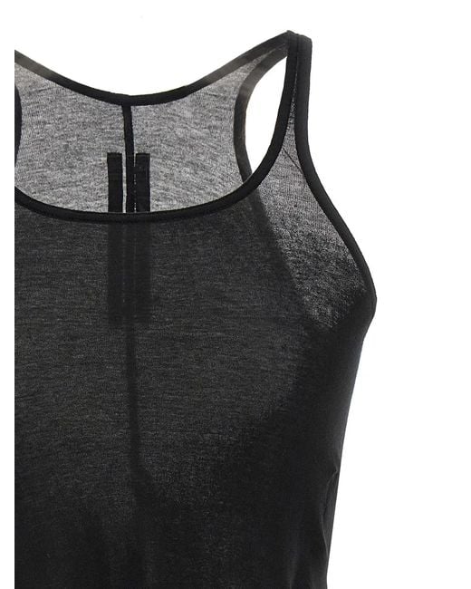Rick Owens Black 'Basic' Tank Top