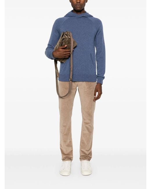 Jacob Cohen Natural Cotton Modal Elastane Pants