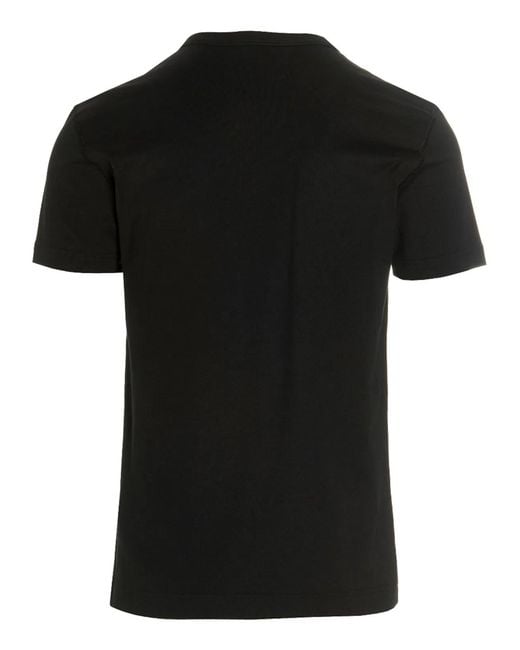 Dolce & Gabbana Black Dolce & Gabbana T-Shirt 'Dg Essential' for men