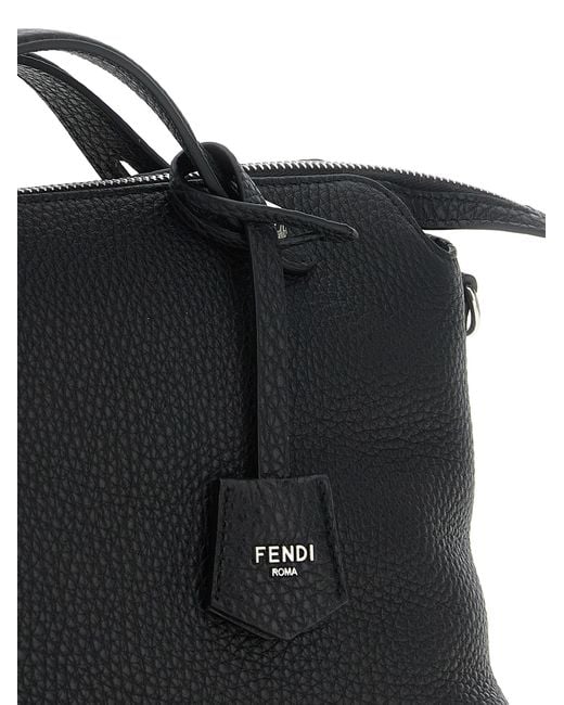 Fendi Black 'By The Way Soft' Medium Handbag