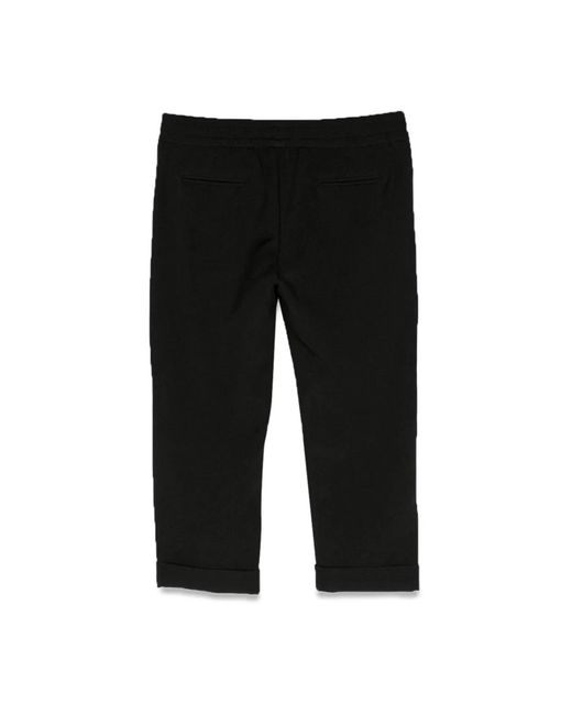 MSGM Black Cool Wool Pants